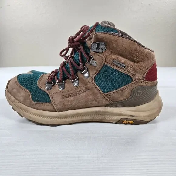 Merrell Ontario Mid Waterproof Hiking Boot Women's Size 8.5 - Picture 1 of 10